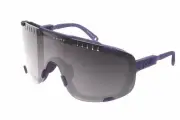 POC Devour Sunglasses Sapphire Purple Translucent - Violet/Silver mirror