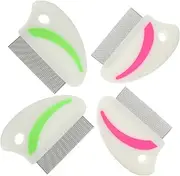 8 Pcs Pet Dust Remover Removal Grooming Comb Cleaning Brush Cat Dog Comb Removal Comb Combs Cat Mat with Spikes Wall Cat Comb Pet Removal Comb Cat Cleaning Brush Red
