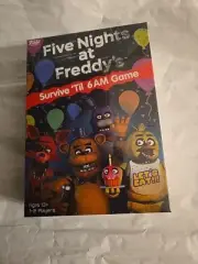 New Five Nights at Freddy's Survive 'Til 6am Game Board Game FUNKO 2022