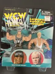 WCW/WWF TOSFT NWO Poseable Figures Hollywood Hogan & Scott Steiner - Sealed NIP