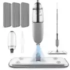 Bathroom Mop Cordless Household Wet & Dry Mops Rotating Steam Cleaner