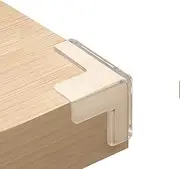 XIULIUU 12 Pack Corner Protector for Baby, Clear Corner Guards Table Edge Protectors, Baby Safety Corner Bumpers Covers, Furniture & Sharp Corner Baby Proofing with Super Strong Adhesive Tape