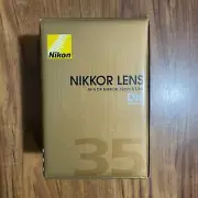 *BRAND NEW SEALED* Nikon Nikkor 35mm f/1.8 AF-S G DX Lens DSLR CAMERA F MOUNT