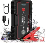 20800mAh 2000A Car Jump Starter,Water-Resistant Jump Starter Battery