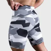 [TWL] TWL - WOMEN'S HIGH WAISTED EXTRA LONG BALANCE SHORTS - SNOW CAMO