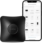 BroadLink RM4 pro IR & RF Smart Remote, All in One Hub, Code Learning Wi-Fi Universal Remote Control for TV, Air Conditioner, Curtain Motor (2.4 GHz Wi-Fi Only) Works with Alexa, Google Home, IFTTT