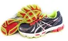 Womens Asics Gel Exalt T379Q 7903 Charcoal Lemon Pink Sneakers Shoes