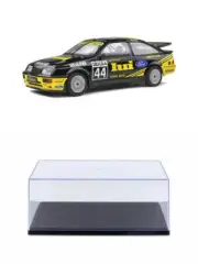 DIECAST CAR W/DISPLAY CASE 1989 FORD SIERRA RS 500 #44 VOLKER S1806101 1/18