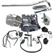 Lifan 150cc Engine Motor Exhaust Pipe Kit For CRF70 CT90 Z50R XR70 Pit Dirt Bike