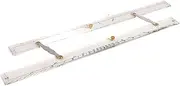 Marine Navigation Parallel Ruler, Lightweight Accurate Clear Scale Easy to Use Navigation Parallel Ruler for Measuring (600mm)