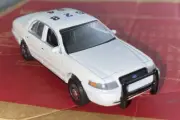 2008 Crown Victoria Police Interceptor Los Angeles Police Department LAPD SMASH