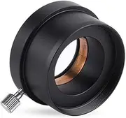 2 to 1.25 Inch Eyepiece Adapter Telescope Astronomy 50.8mm to 31.7mm Metal Adapter for Binoculars Monocular(2-1.25 with 1 Screw)