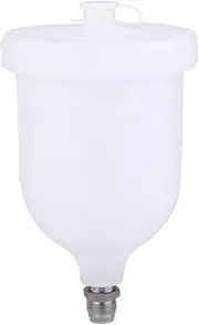 600ML Plastic Spray Gun Cup Gravity Paint Pot Spray Gun Paint Pot for D-evilbiss/T-Pro Pri FLG