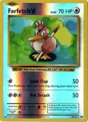 Farfetch'd 68/108 Pokemon TCG XY Evolutions Reverse Holo Rare