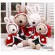 娃娃屋樂園~Le Sucre法國兔砂糖兔(聖誕披風裙子款)45cm450元另有30cm60cm