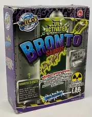 Wild! Science UV activated Bronto Saurus - Creative Construction Lab - Open Box