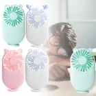 Mini Portable Hand-held Fan Portable Desk Fan Cooler Cooling USB Rechargeable