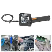 Articulating Borescope 2MP HD 360 Degree Rotating 2 Lens 5in IPS Screen