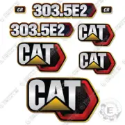 Fits Caterpillar 303.5E2 Decal Kit Excavator CUSTOM NEXT GEN - 7 YEAR 3M VINYL!