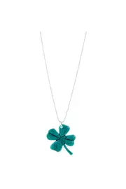 Resin Clover Necklace--ADO-ANC6471
