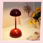 Modern Table Lamp Mushroom Shape Nightstand Lamp Touch Control LED Desk La 1 AU