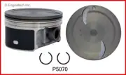 Piston Set (8) - for GM/Chevrolet 6.0L 364 Dish Top Hyper Coated -Size=040