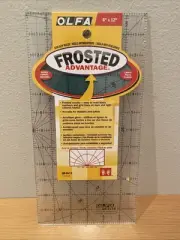 OLFA (QR-6X12) 6" x 12" Frosted Ruler #1071819