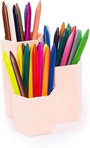 36 Colorful Triangle Crayons for Boys and Girls Educational Creative Plastic Crayon Set