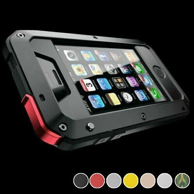 Heavy Duty Metal Shockproof Case Cover For iPhone 16 Pro Max Plus 15 14 13 12 11