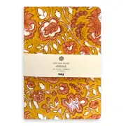 TAG Springtime Block Print Journal, Orange & Yellow (G17898A)