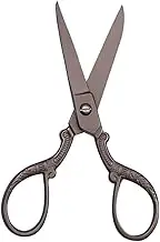 STOBOK 1pc Vintage Embroidery Scissor Stainless Steel Scissor Thread Cutter Fabric Scissors for Sewing