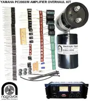 YAMAHA PC2002 PC20002M amplifier electronic capacitor overhaul restoration kit