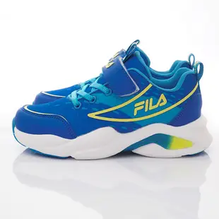 FILA頂級運動鞋-慢跑運動鞋809W藍(19-23cm中小童段)櫻桃家