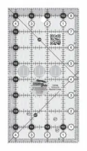 Creative Grids Quilt Ruler 4 1/2" x 8 1/2" No Slip CGR48