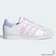 Adidas Superstar 女鞋 休閒鞋 貝殼頭 皮革 白 粉 HQ1906