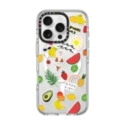 iPhone 16 Pro Clear Case MagSafe Compatible SUMMER HEAT STICKER CASE