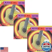 3 Sets Alice A107BK-H Black Nylon Gold Plated Coated Copper Alloy Winding Cla