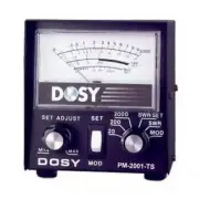 Dosy PM2001 CB Ham Radio Inline Power & SWR Meter 2000 Watt Brand New