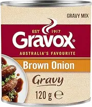 [Gravox] Brown Onion Gravy Mix Tin for Gravy and Liquid Stock Instant Gravy Powder 120g