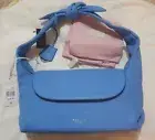 BNWT RADLEY Cranwell Close M Flapover Shoulder Bag Blue Aussie Seller Free Post!