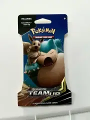 Pokemon Sun & Moon: Team Up Sleeved Booster Pack Snorlax Eevee