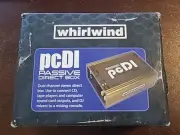 New Whirlwind pcDI Passive Direct Box Personal Computer Stereo Line Interface