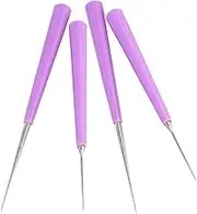 4Pcs Bead Reamer Tool for Jewelry Making Tipped Hand Drill for Expanding Beads Gemstones Pearls User Friendly DIY Crafting Essential