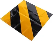 NAMOARLY Highway Guardrail Reflective Sticker Self Adhesive Post Reflector Easy to Install Roadside Marker for Enhanced Safety High Visibility Film for Night Use