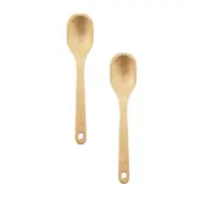2x Oxo Good Grips Wooden Spoon Home/Kitchen Serving/Mixing Utensil Small Natural