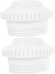 2Pcs Pool Outlet Nozzle Durable Eyeball Inlet Fittings for Swimming Pools Easy Installation Water Outlet Accessories for Spa and Pool Cleaning