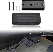 SAUTVS Black Larger Brake Pedal for Can Am Ryker, Extended Brake Foot Rest Peg Pedal Footboards for Can-Am Ryker 600 900 Sport & Ryker Rally Edition All Models Accessories (1PC)