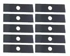 Set of 10 Edger Blades 8" x 2" Fits Echo Stihl Husqvarna Ryobi