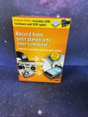 Xitel Record From Your Stereo To Your Computer inport deluxe audio recording kit