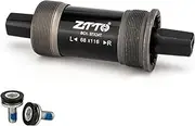 Bearing, 68mm Road Bike Bottom Bracket Square Hole Mountain Bicycle Bottom Bracket with Waterproof Screws